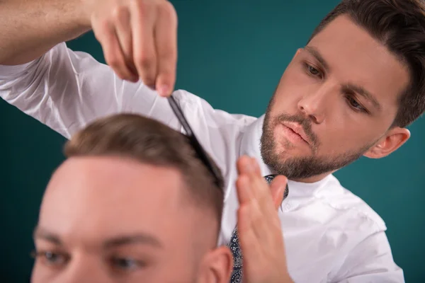 Salone di parrucchiere professionale — Foto Stock