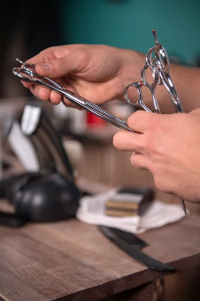 Professionell frisör — Stockfoto