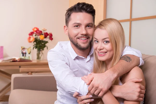 Happy couple in love — Stock Photo, Image