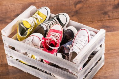 katta çok renkli gençlik spor ayakkabı