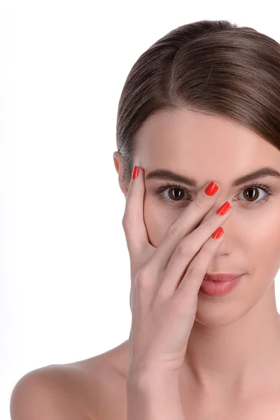 Young beautiful girl — Stock Photo, Image