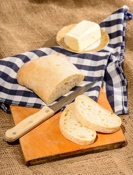 Kép a vekni kenyér — Stock Fotó