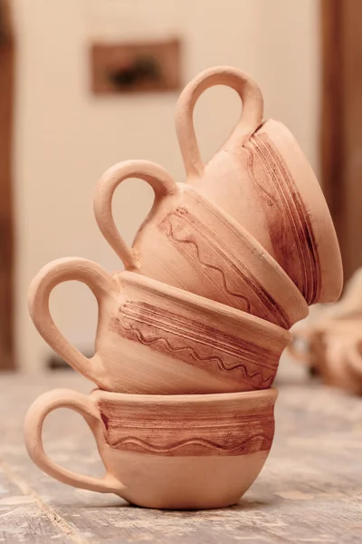 粘土陶器の範囲 — ストック写真