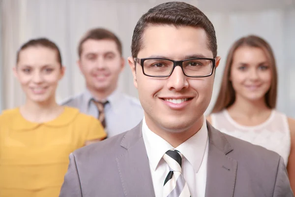 Top manager at the meeting — Stock Photo, Image
