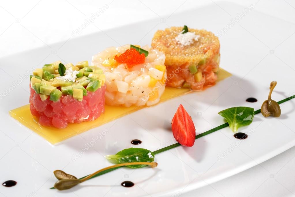 Tartar with tuna fish