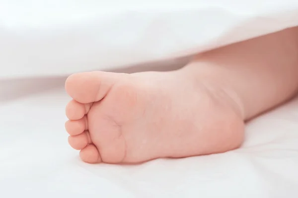 Piedi di un bambino piccolo — Foto Stock