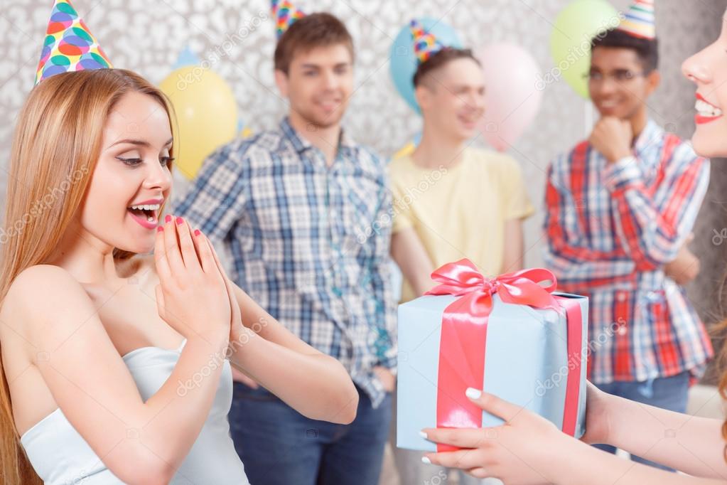 Nude young girls at birthday party Nude young girls at birthday party