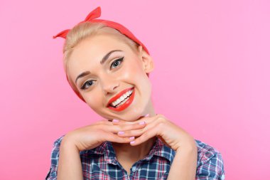 Pink izole kız güzel PIN