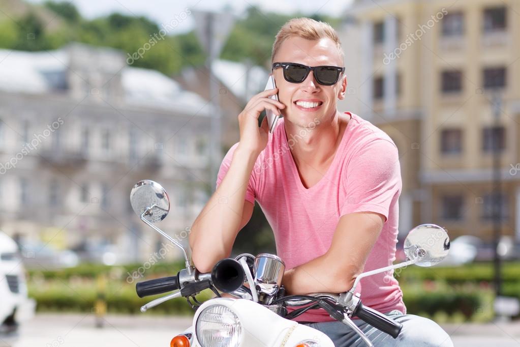 Mann selfie hübscher Hübscher Mann