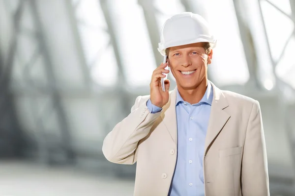 Professional architect involved in work — Stock Photo, Image