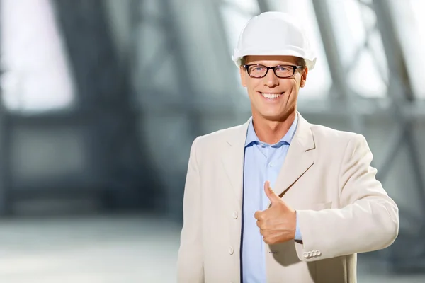 Professional architect  involved in work — Stock Photo, Image