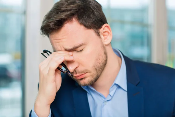 Werk kan worden zeer vermoeiend — Stockfoto