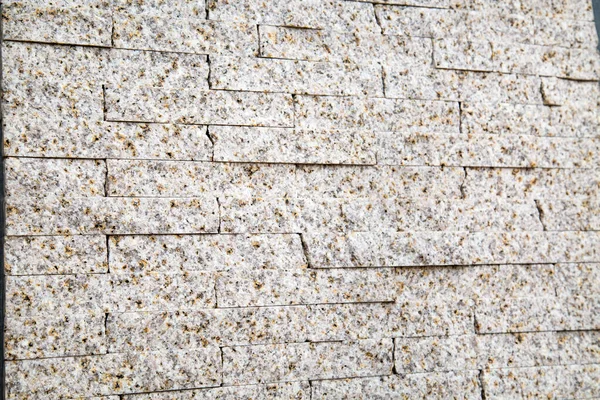 Duvarın Arka Planı Doğal Granit Şeritlerden Yapılmıştır Güzel Bir Taş — Stok fotoğraf