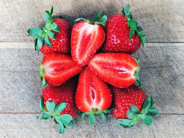 Fresas hermosas y fragantes — Foto de Stock