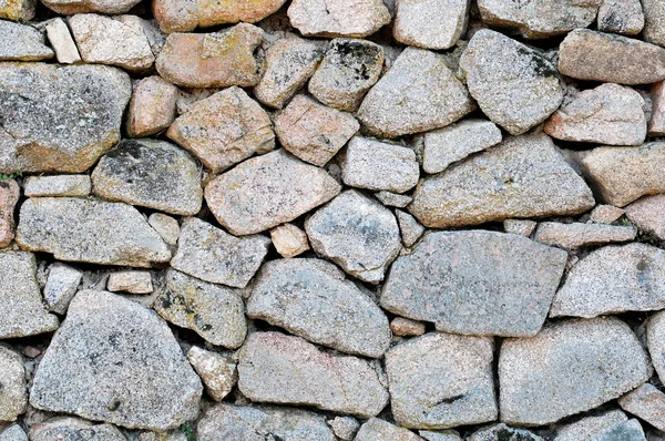 Irregular stone wall. — Stock Photo, Image