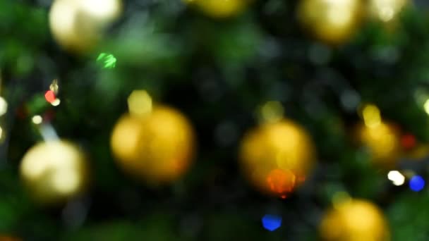 크리스마스 받으세요 반짝이는 크리스마스 비디오 인사말 — 비디오