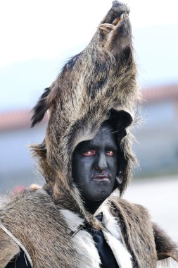 Sardunya'nın geleneksel maskeleri.