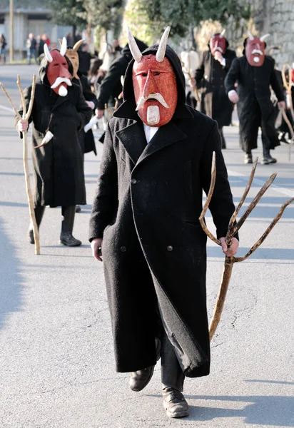 Máscaras tradicionales de Cerdeña . — Foto de Stock