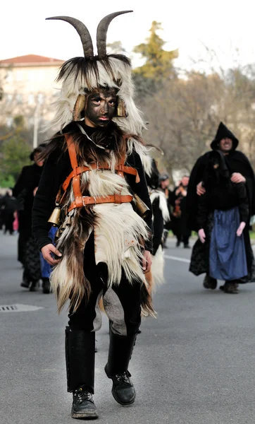 Traditional masks of Sardinia. — Stock Photo, Image