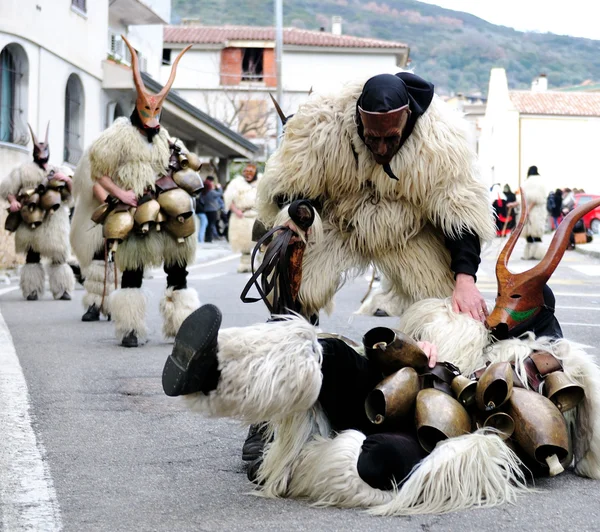 Máscaras tradicionales de Cerdeña . —  Fotos de Stock