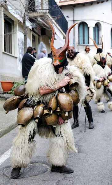 Maschere tradizionali della Sardegna . — Foto Stock