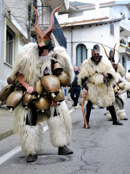 Maschere tradizionali della Sardegna . — Foto Stock