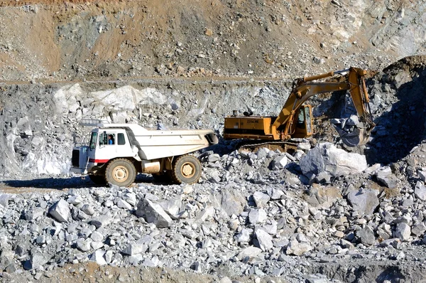 Maskiner för gruvdrift. — Stockfoto