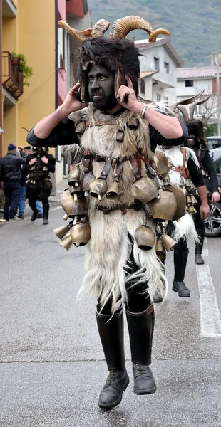 Традиционные маски Сардинии . — стоковое фото