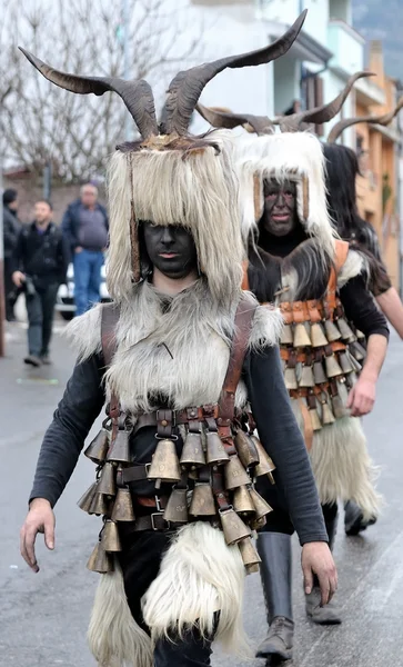 Traditional masks of Sardinia. — Stock Photo, Image