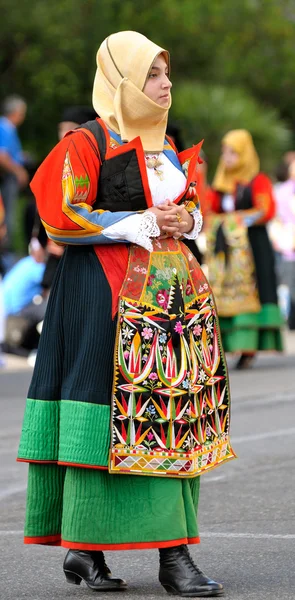 Trajes tradicionales de Cerdeña . —  Fotos de Stock