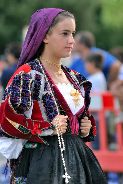 Trajes tradicionales de Cerdeña . —  Fotos de Stock