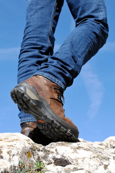 Walking in the mountains — Stock Photo, Image