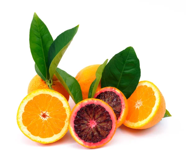 Organically grown oranges — Stock Photo, Image