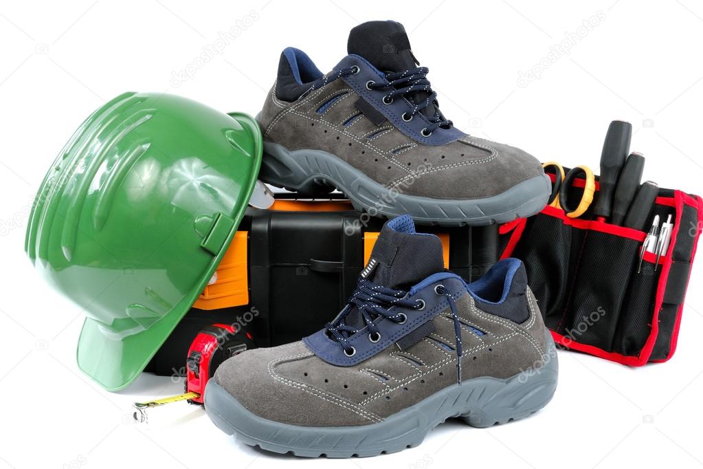 Protective work shoes