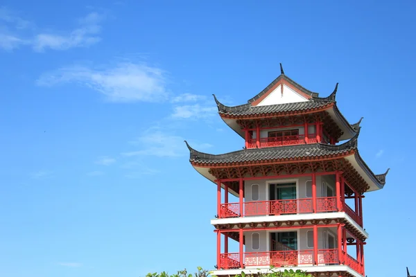 Den himmelska Dragon byn platsen för resor i Thailand — Stockfoto