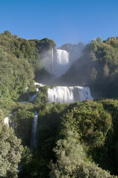 Marmore watervallen in umbria Italië — Stockfoto