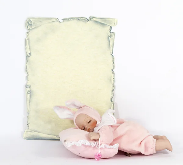 Bambola appena nata — Foto Stock