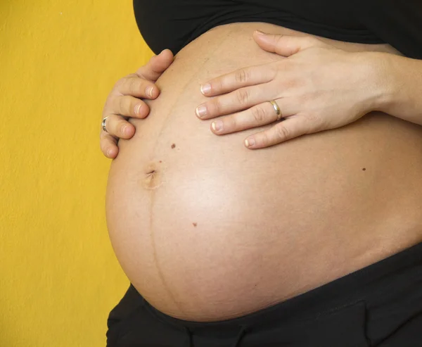 Mujer embarazada. — Foto de Stock