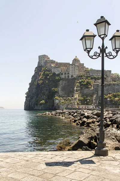 Aragon castle, ischia — Stock Photo, Image