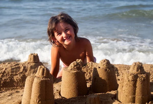 Giochi sulla spiaggia — Foto Stock