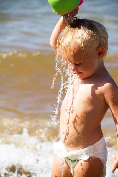 Strandspiele — Stockfoto