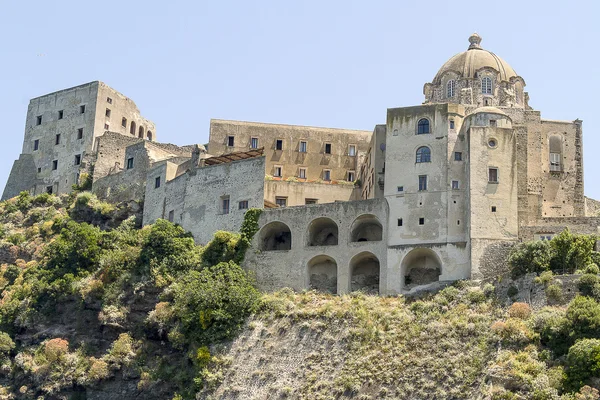 Zamek Aragoński, ischia — Zdjęcie stockowe