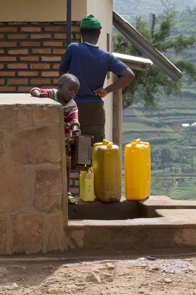 Ruanda Afrikalı Çocuk — Stok fotoğraf
