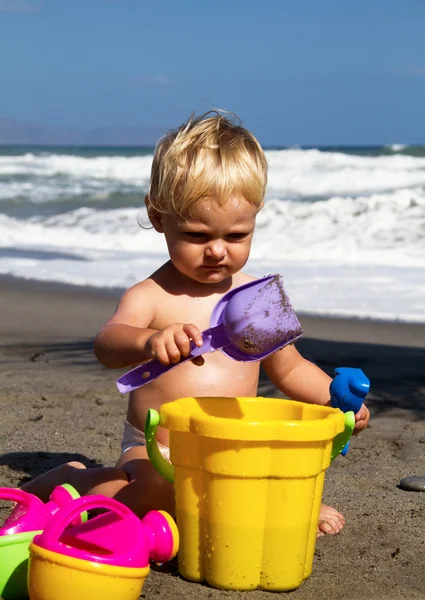 Strandspiele — Stockfoto