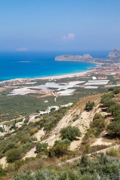 Falassarna strand — Stockfoto