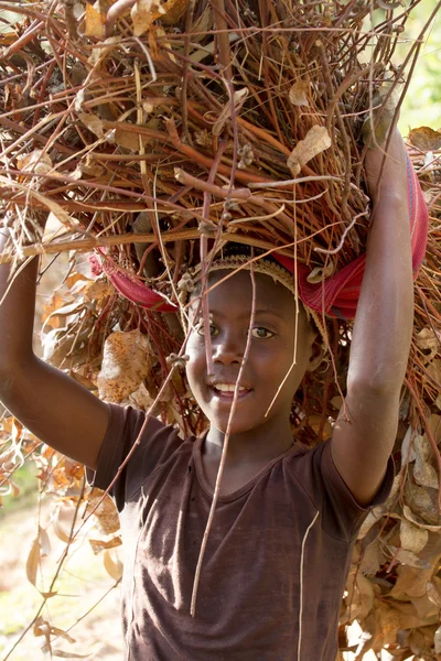 Africký kluk — Stock fotografie