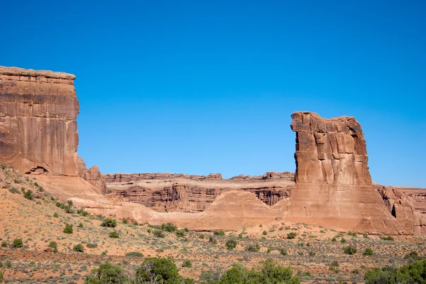 Öknen amerikanska landskapet — Stockfoto