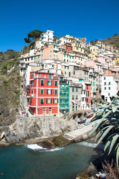 Cinque Terre, Italien - Stock-foto