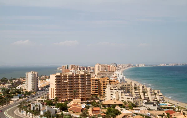 Vista de la Manga del Mar Menor — Fotografia de Stock