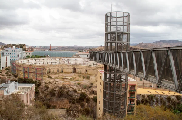 Cartagena panoramiczne windy winda murcia, Hiszpania — Zdjęcie stockowe